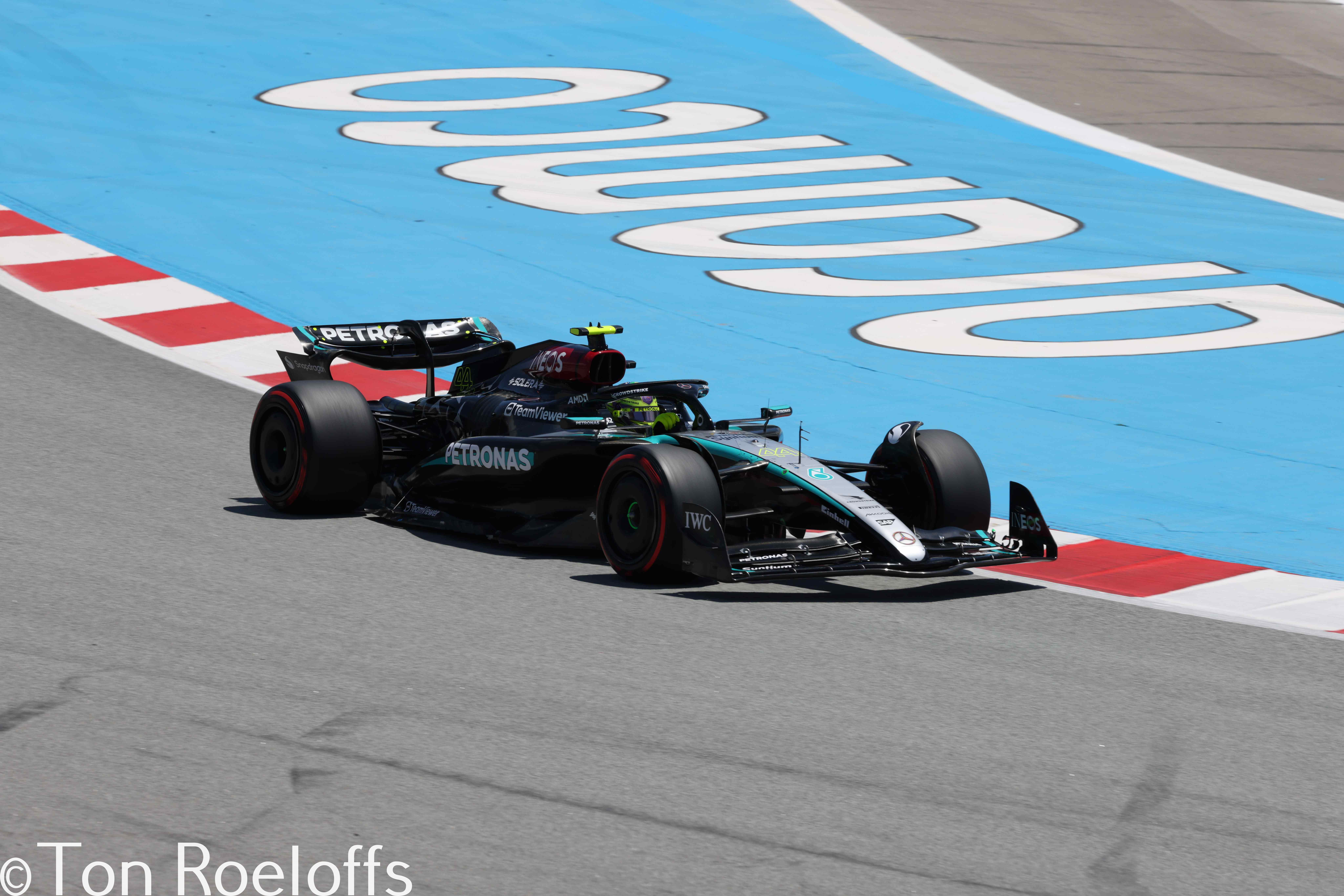 Vettel verremt zich